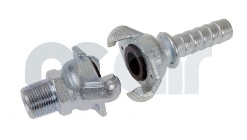US Universal Claw Fittings - Zinc plated