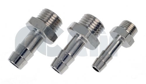 Hose Tail - Brass(Nickel Plated) BSPP 1/8