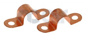 Copper Full Saddle Clamps 3/16