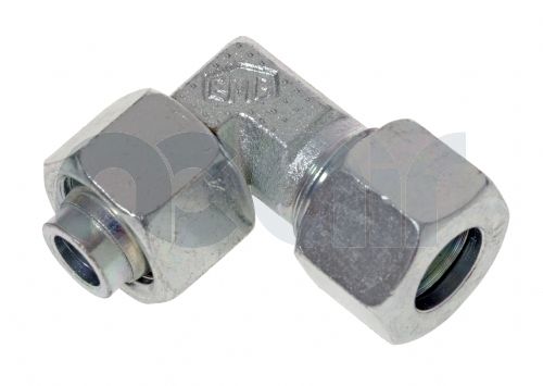 Female Swivel 90 Deg Elbow Coupling Metric L & S