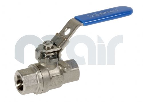 Ball valves Stainless steel BSPP BSPT NPT 1/4