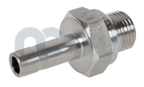 Male Tube To Pipe Adaptor BSPP Metric & Imperial