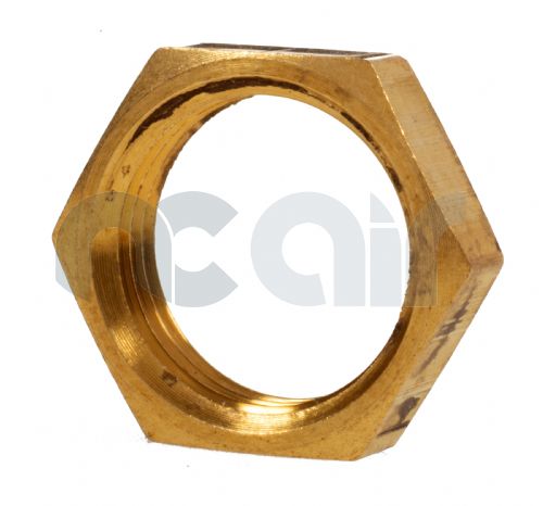 Brass Lock Nut Metric M8x1.0 - M20x1.5