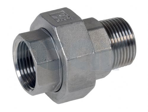 Male/Female Union BSPT/BSPP 316 Stainless Steel