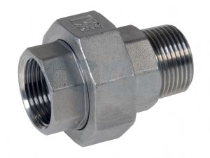 Male/Female Union BSPT/BSPP 316 Stainless Steel