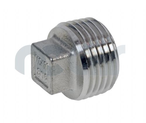 Square Head Blank Plug 1/8