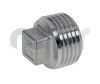 Square Head Blank Plug 1/8 - 4 BSPT 316 St/Steel