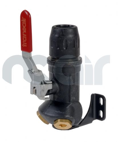 Transair Wall Bracket with Ball Valve 1/2/3 Outlet