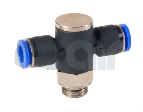 Push In Male Stud Triple Universal Tee BSPP 4-12mm