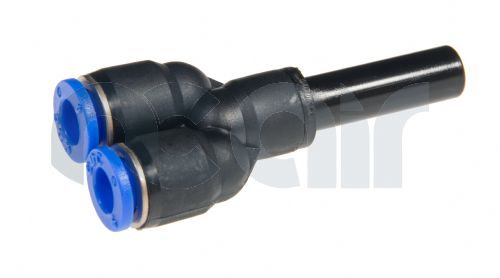 Metric Push In Plug In Y Reducer 4 - 12mm od