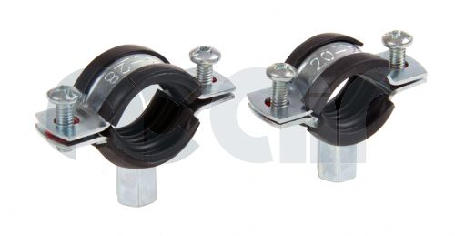 Rubber Lined Pipe Clips 12mm - 254mm